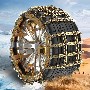 Anti - Slip Snow Chains Nine Grid For Tesla Model Y/3/X/S - Tesery Official Store