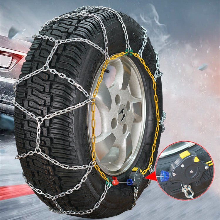 Automatic Tightening Snow Chains For Tesla Model Y Model 3 2017 - 2024 - Tesery Official Store