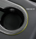 Backseat Cup Holder for Tesla Model 3 Model Y - Carbon Fiber Interior Mods - Tesery Official Store