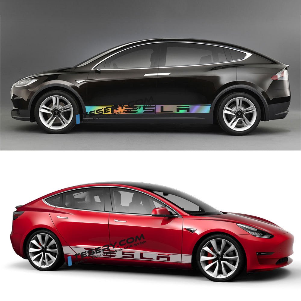 Stickers autocollants carrosserie Tesla Model 3 Y - Tesmile