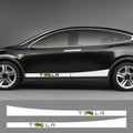 Car Door Side Skirt Stripes Sill Sticker Body Decal for Tesla Model S/3/X/Y (2pcs/set) - Tesery Official Store