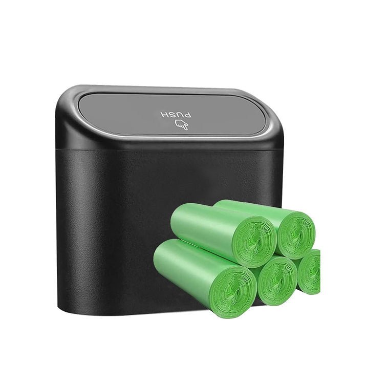 Car Trash Can with 8 Rolls of Garbage Bags for Tesla - Tesery Official Store