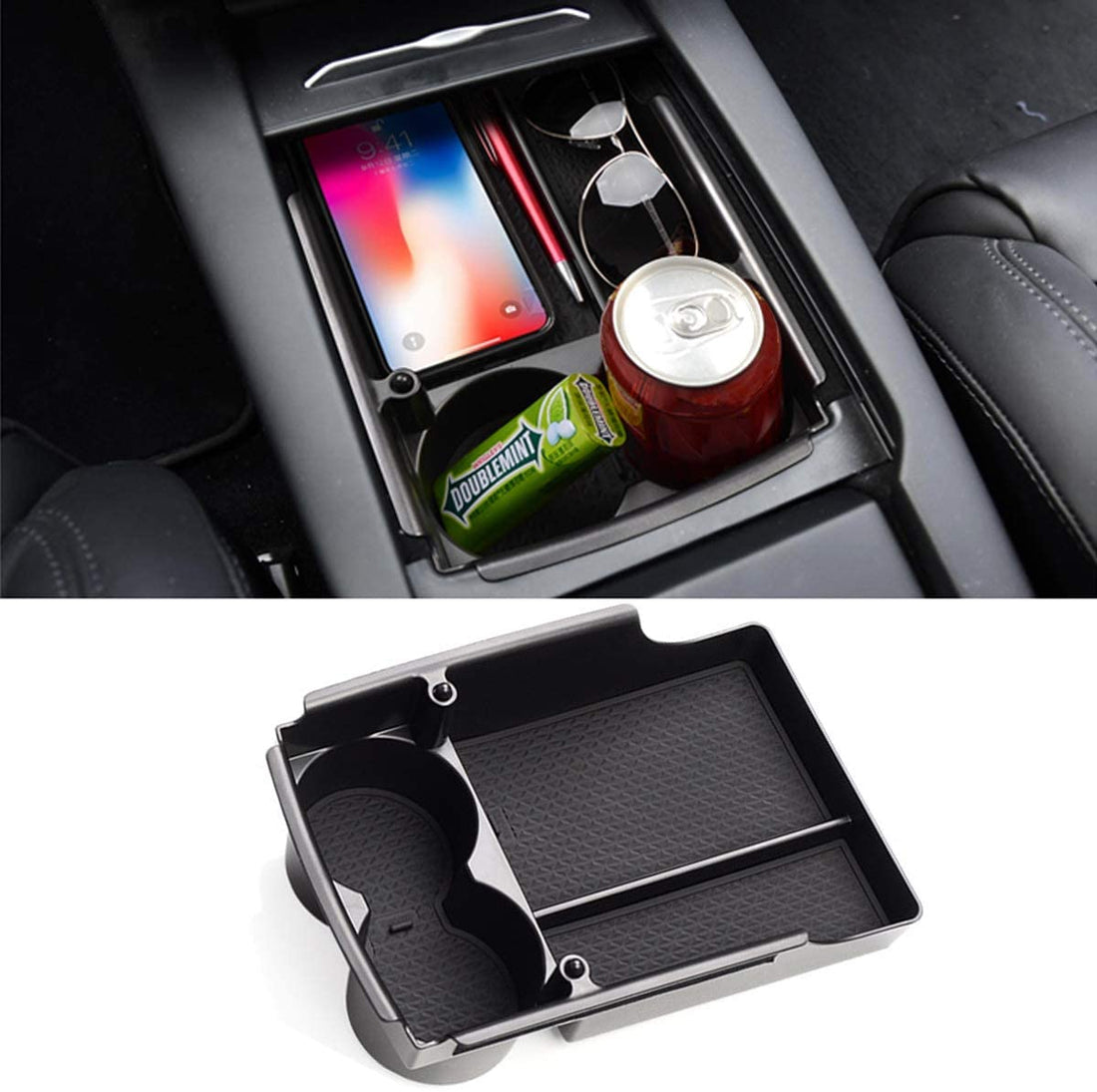 Center Console Armrest Storage Box for Tesla Model S/Model X 2016 - 2021 - Tesery Official Store