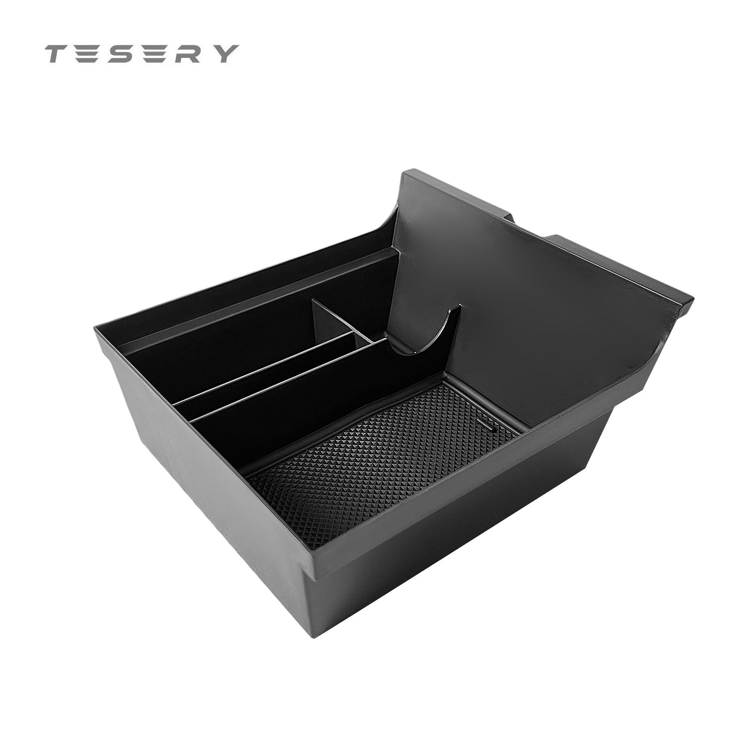 Mittelkonsolen-Organizer für Tesla Model 3 Model Y Silikon Armlehne  Schublade Tablett Gläser Aufbewahrungsbox Auto Innenraum Zubehör