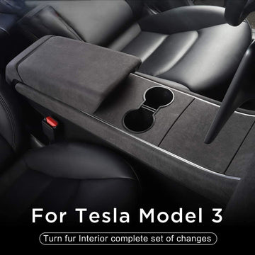Central kontroll vattenkopp panel 4 delar set lämplig för Tesla Model 3 (2017-2020)