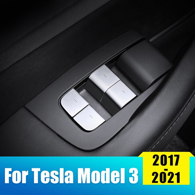 Door Button Glass Lifting Patch suitable for Tesla Model 3/Y (2017-2022) - Tesery Official Store