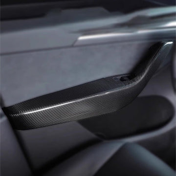 Dry Carbon Fibre Door Armrest Covers for Tesla Model Y (4pcs) - Tesery Official Store