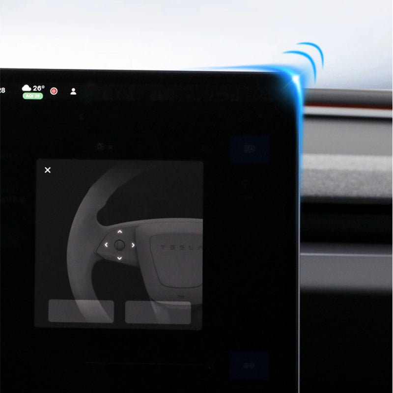  SDOROS Tesla 2024 New Model 3 Highland Tempered Glass Screen  Protector 2Pcs/Set, 15.4 Center Control Touchscreen Car Navigation Touch Screen  Protector & 8'' Rear Seat Display Screen Protector, : Electronics