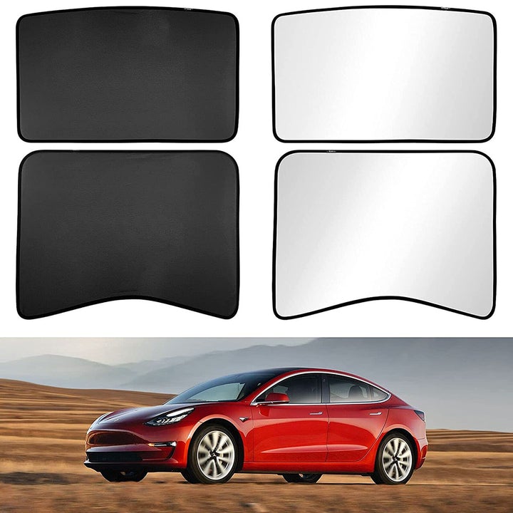 Pare-soleil de toit en verre Tesla Model 3