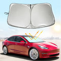 Front Windshield Sunshade for Tesla Model 3 2017-2024 / Model Y 2020-2024 - Tesery Official Store