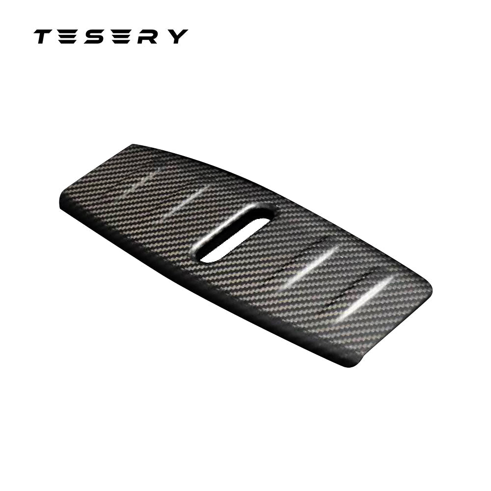 Frunk Scuff Plate for Tesla Model 3 - Dry Carbon Fiber Interior Mods - Tesery Official Store