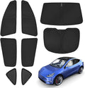 Full 8pcs Set Window Sunshade Covers for Tesla Model Y 2020-2024 - Tesery Official Store