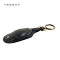 Handmade Leather Keychain suitable for Tesla Model 3 - Tesery Official Store