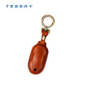 Handmade Leather Keychain suitable for Tesla Model 3 - Tesery Official Store