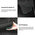 Hidden Form Mudflaps Kit for Tesla Model 3 2017-2024 / Model Y 2020-2024 (4pcs) - Tesery Official Store