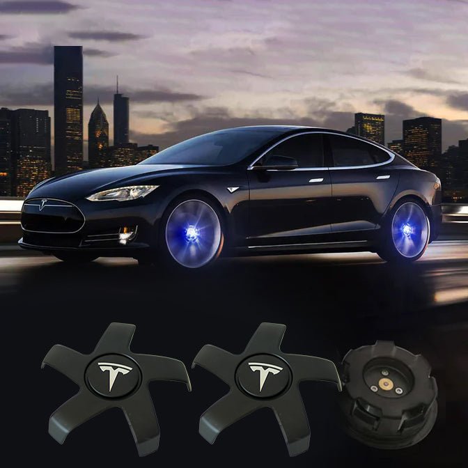 LED Wheel Hub Light Caps For Tesla Model 3 2017-2023（4pcs） - Tesery Official Store