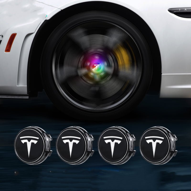 LED Wheel Hub Light Caps For Tesla Model 3/Y/X/S（4ps） - Tesery Official Store