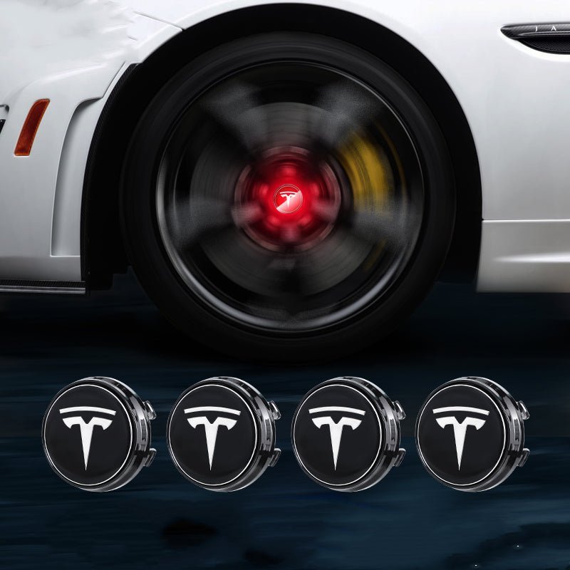 LED Wheel Hub Light Caps For Tesla Model 3/Y/X/S（4ps） - Tesery Official Store