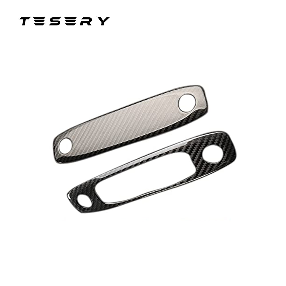 Model 3 Dome Light Covers - Carbon Fiber Interior Mods ( 2 Piece ) - Tesery Official Store