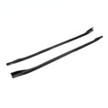 Model 3 Side Skirts V style - Real Molded Carbon Fiber - Tesery Official Store