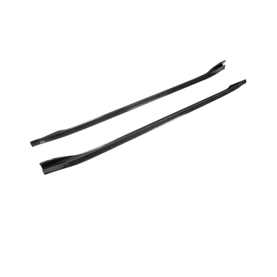 Model 3 Side Skirts V style - Real Molded Carbon Fiber - Tesery Official Store