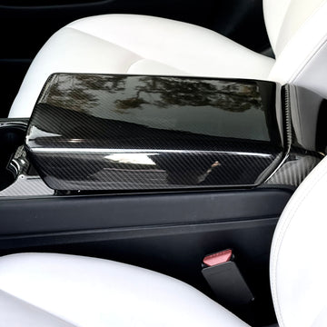 Model 3 / Y Armrest Cover - Carbon Fiber Interior Mods - Tesery Official Store