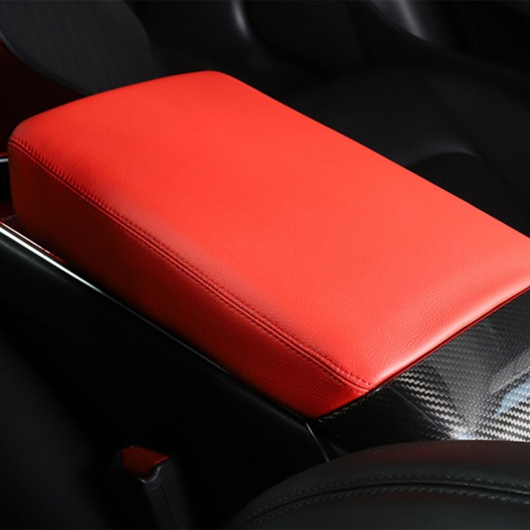 Model 3 / Y Armrest Cover - Leather - Tesery Official Store