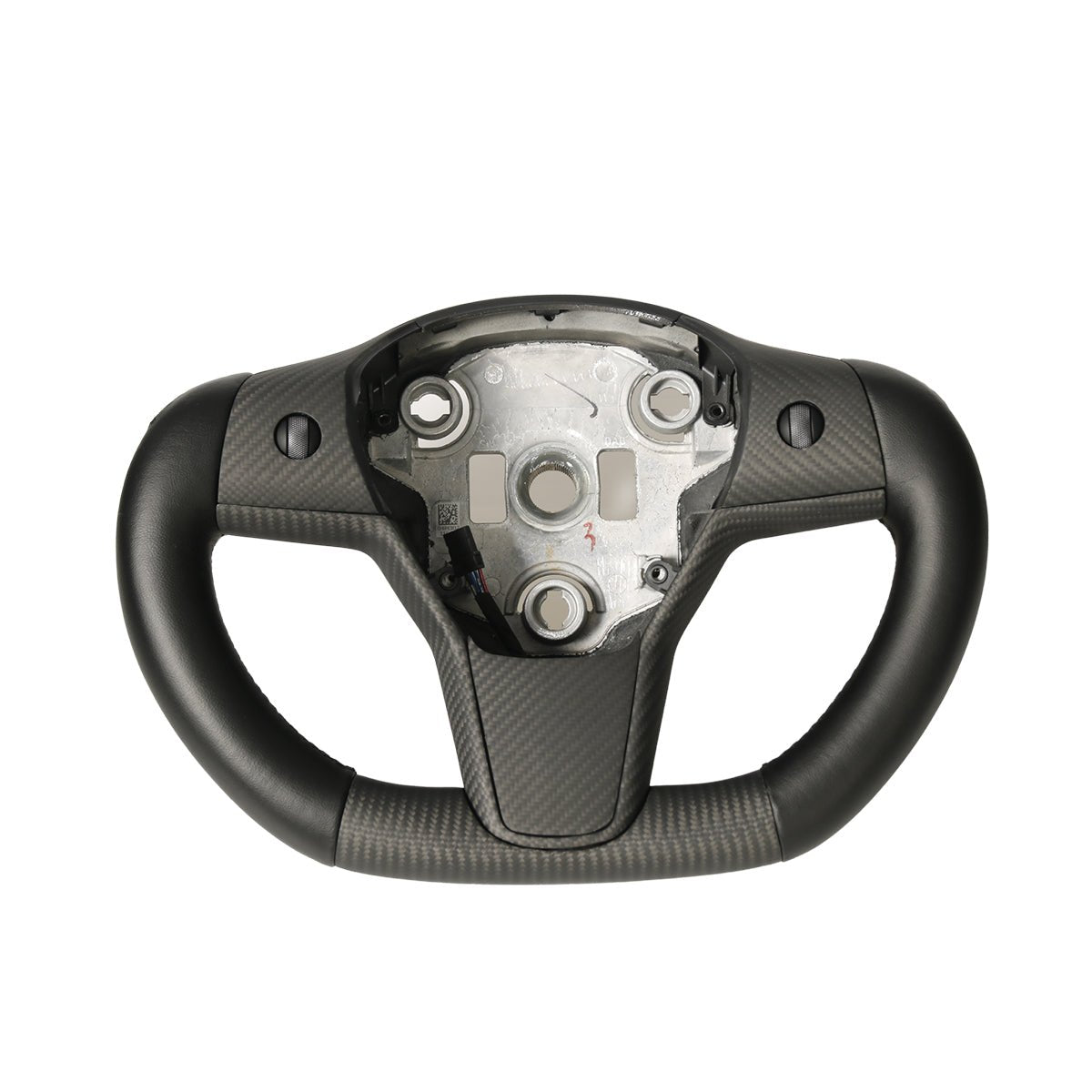 TESERY Yoke Carbon Fiber Steering Wheel for Model 3 / Y【Style 37