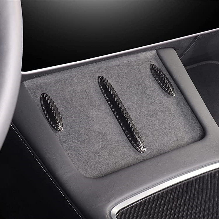 Model 3 / Y Central Control Panel Stickers - Carbon Fiber Interior Mods - Tesery Official Store