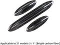 Model 3 / Y Central Control Panel Stickers - Carbon Fiber Interior Mods - Tesery Official Store