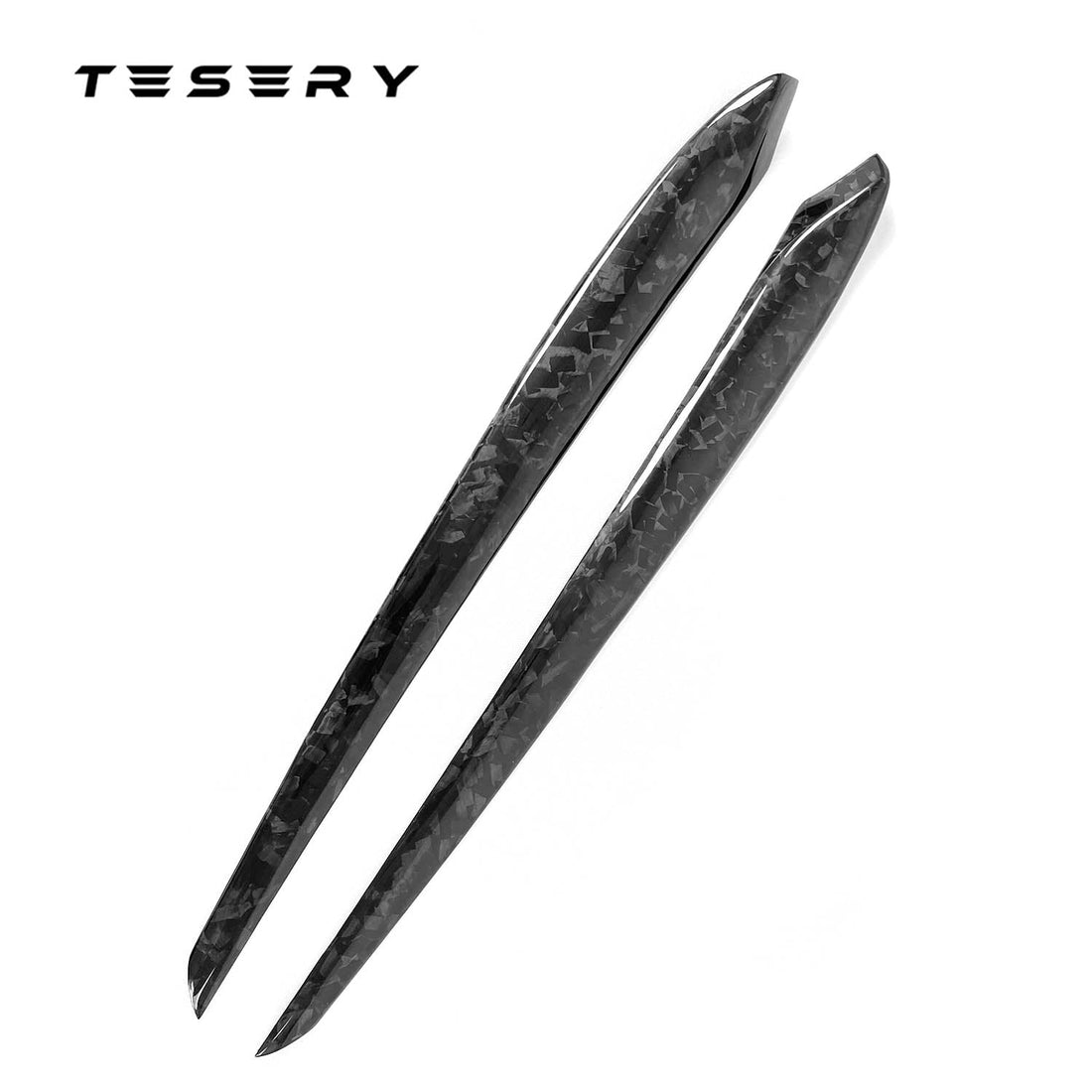 Model 3 / Y Door Panel Trim - Forged Carbon Fiber【2pcs】 - Tesery Official Store