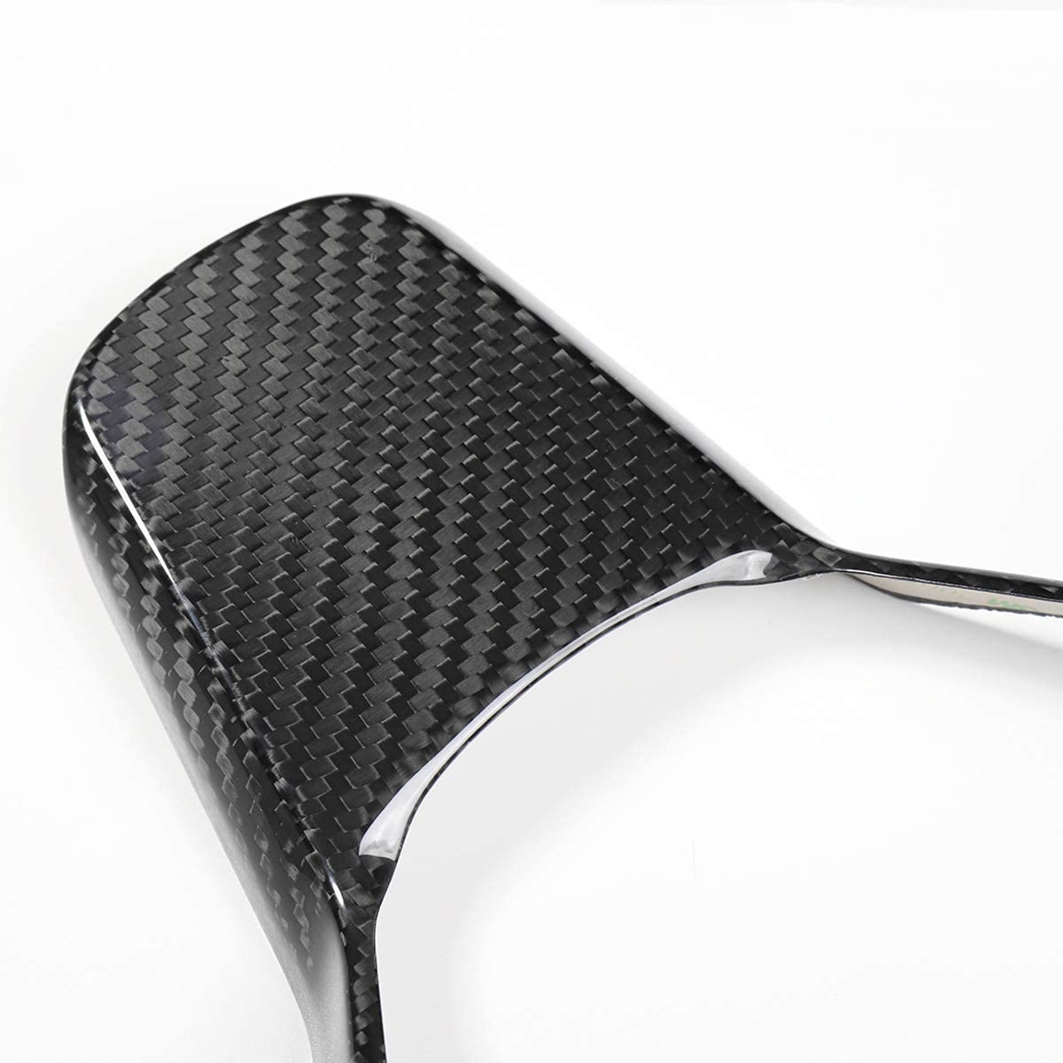 Model 3 / Y Steering Wheel Patch - Carbon Fiber Interior Mods - Tesery Official Store