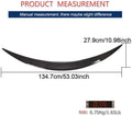 Model S Spoiler R-Style - Real Molded Carbon Fiber - Tesery Official Store