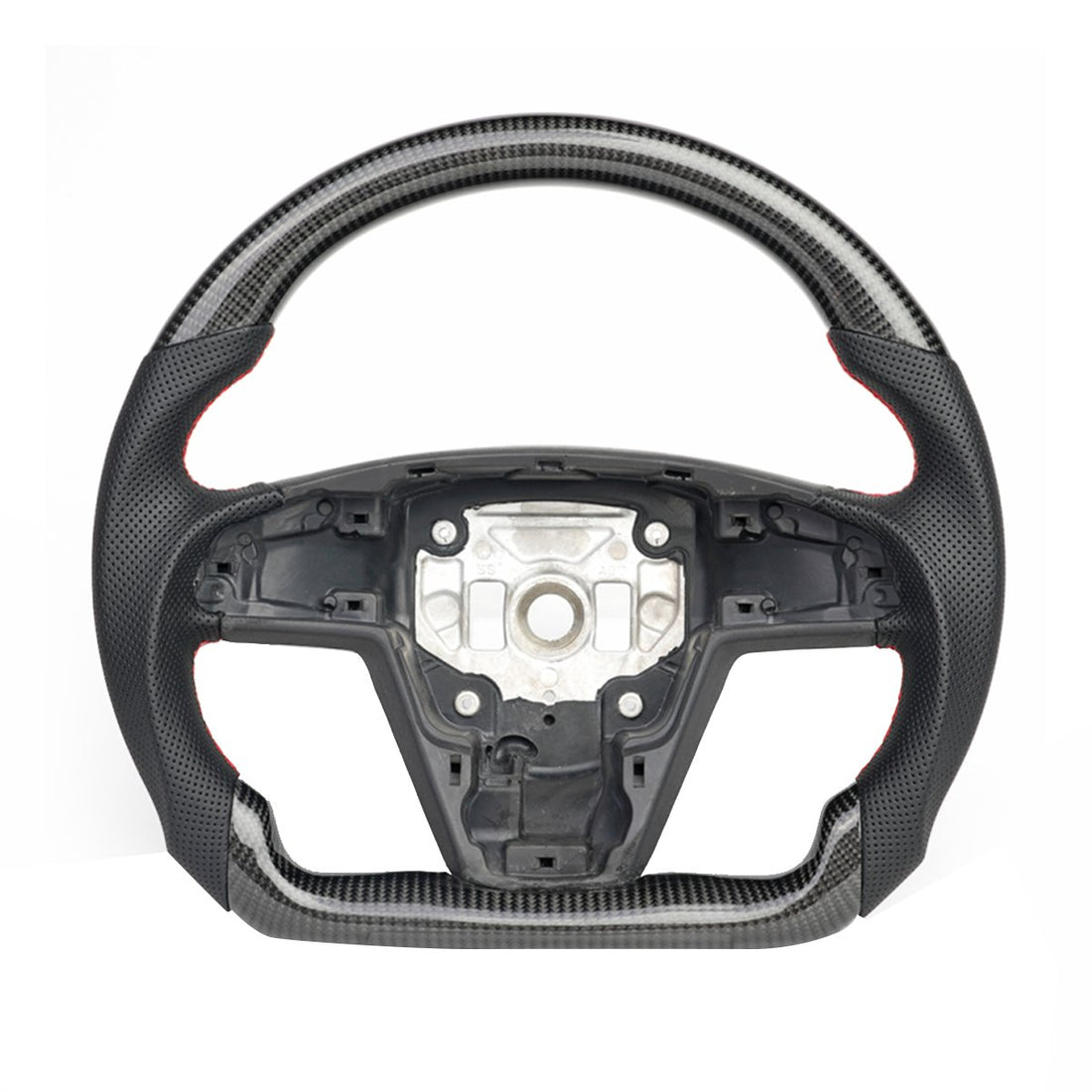 Model S Sport Carbon Fiber Steering Wheel 2021+【Style 5】 - Tesery Official Store