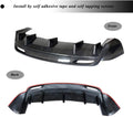 Model X Spoiler Rear Bumper Diffuser - Real Molded Carbon Fiber - Tesery Official Store