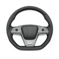 Plaid Round Steering Wheel Replacement for Tesla Model S / X 2021+ 【Style 17】 - Tesery Official Store