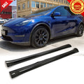 Real Carbon Fiber Side Skirt for Tesla Model Y 2020-2023 [JC Style] - Tesery Official Store