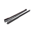 Real Carbon Fiber Side Skirts for Tesla Model S 2014-2020【REVOZPORT Style】 - Tesery Official Store