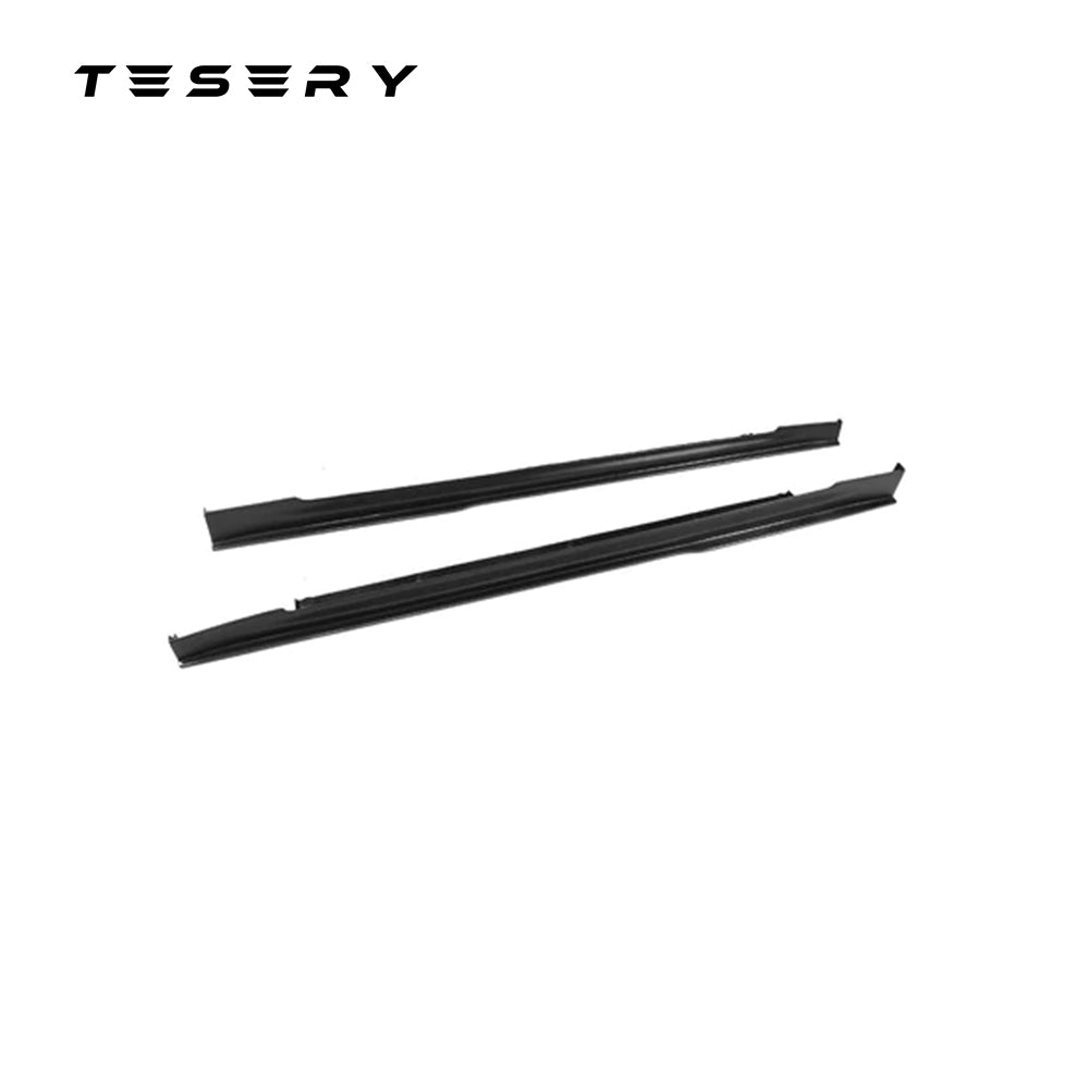 Real Carbon Fiber Side Skirts -【Revo Style】suitable for Tesla Model S 2014-2020 - Tesery Official Store