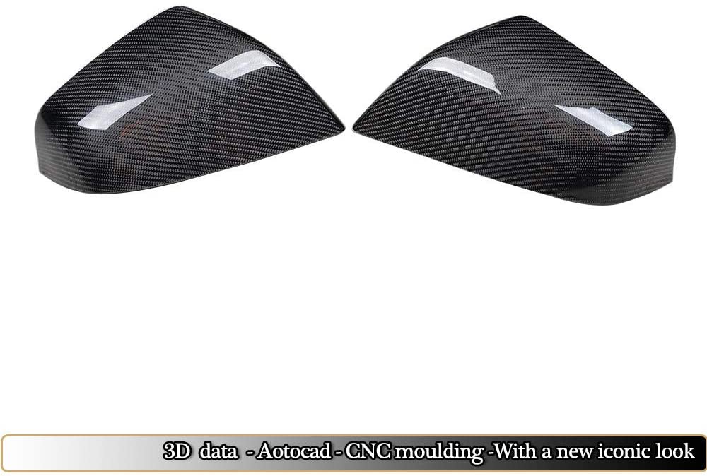 Real Carbon Rear View Mirrors cover for Tesla Model S 2016-2020 - Tesery Official Store