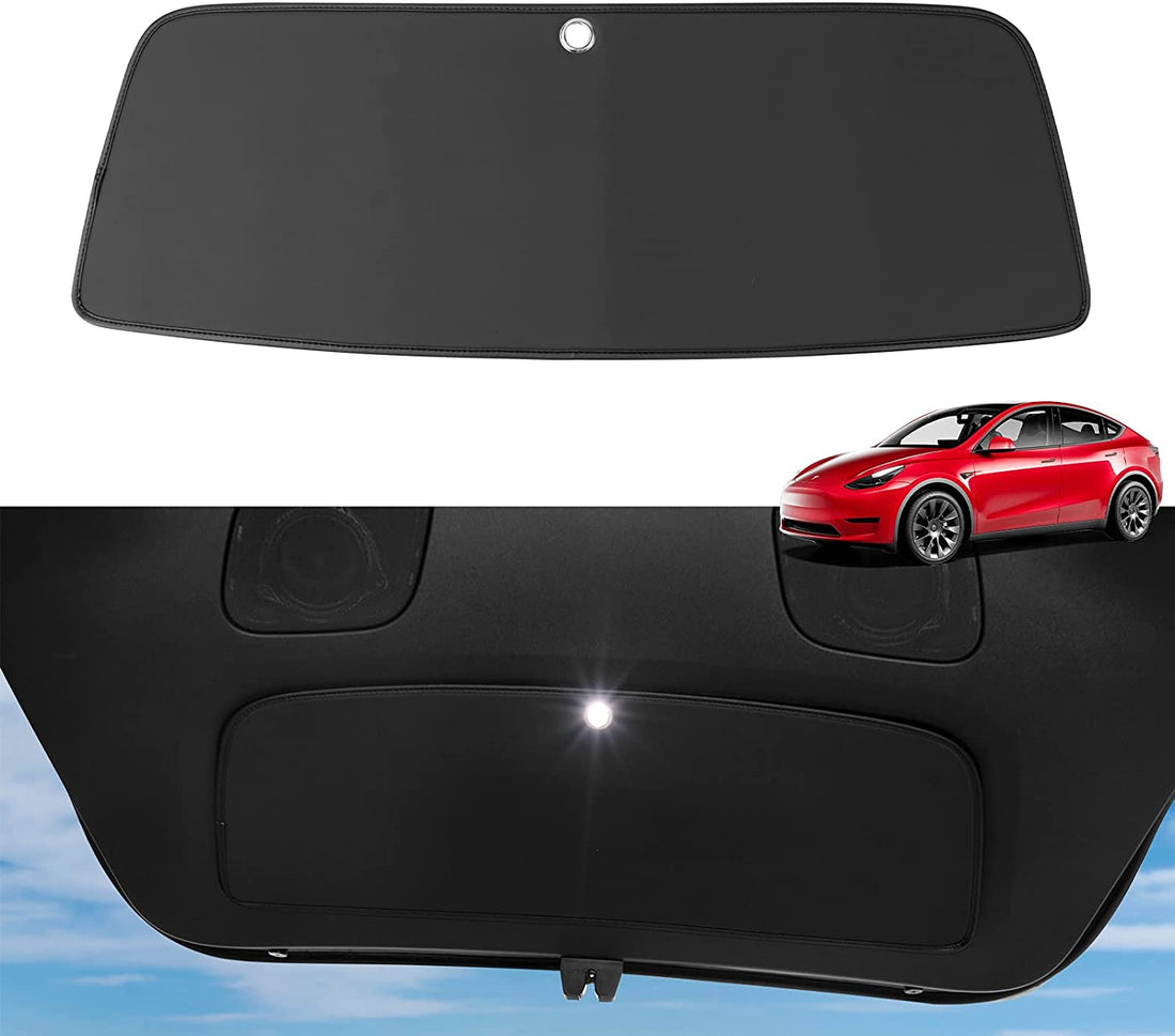 Rear Door Leather Entrance Protector Mat Door Protector Trunk Mats for Tesla Model Y 2020-2023 - Tesery Official Store