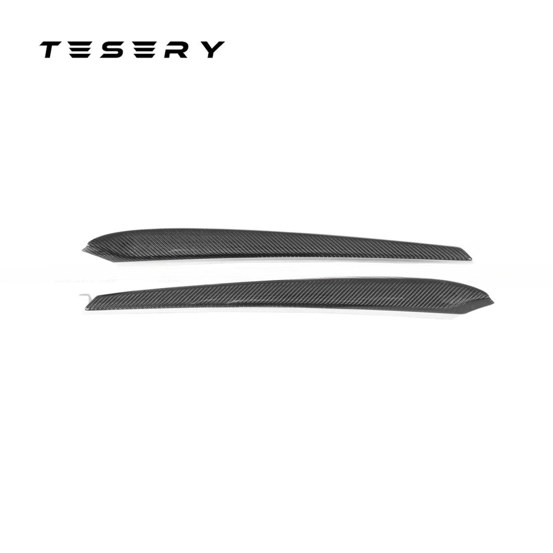 Repalcement Real Carbon Fiber Front Door Trim Panel for Model 3 / Y 2021-2023 - Tesery Official Store