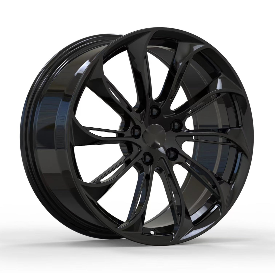 Rims for Model 3/Y【18' Glossy black Set of 4】Surprise gifts on US - Tesery Official Store