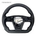 Round Steering Wheel Replacement for Tesla Model S / X 2021+【Style 1】 - Tesery Official Store