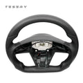 Round Steering Wheel Replacement for Tesla Model S / X 2021+【Style 1】 - Tesery Official Store