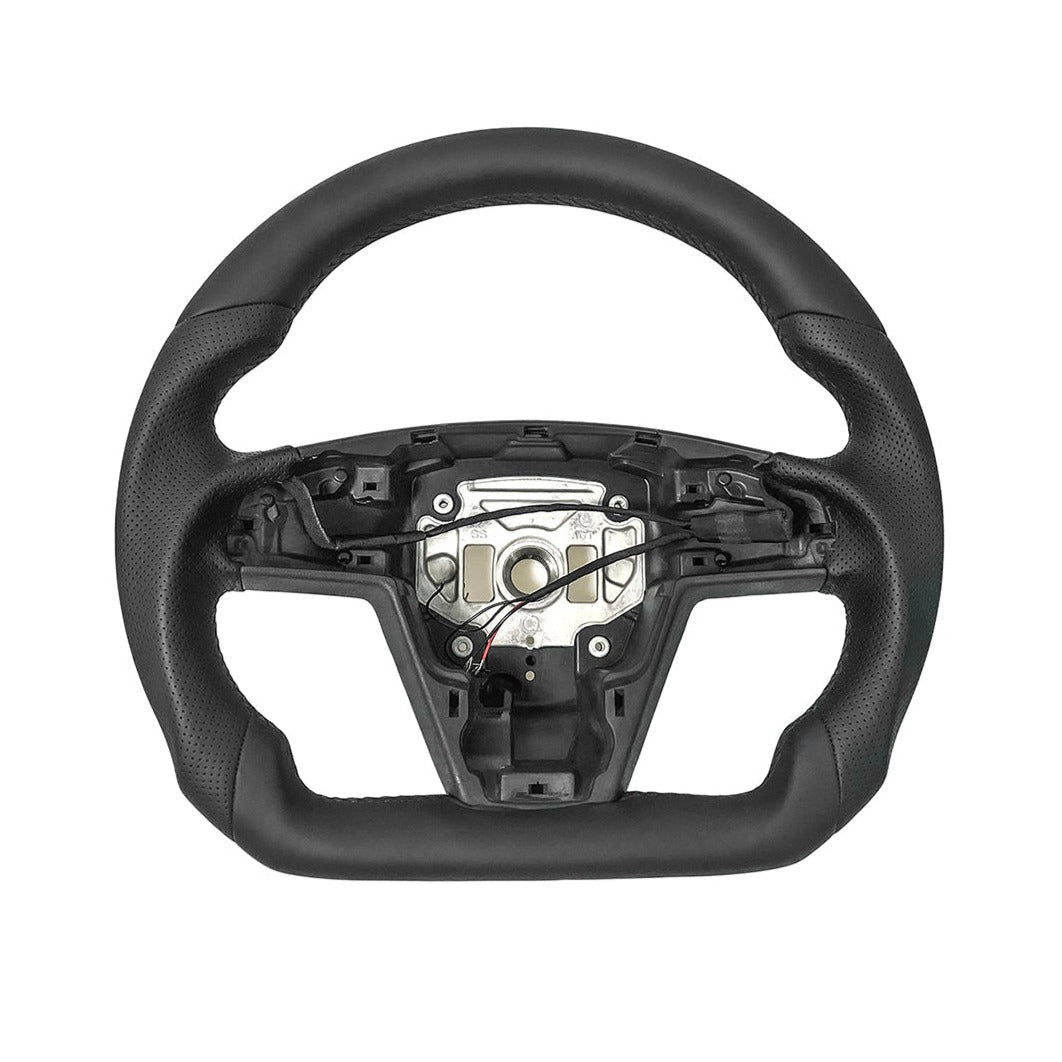 Round Steering Wheel Replacement for Tesla Model S / X 2021 - 2025 - Tesery Official Store