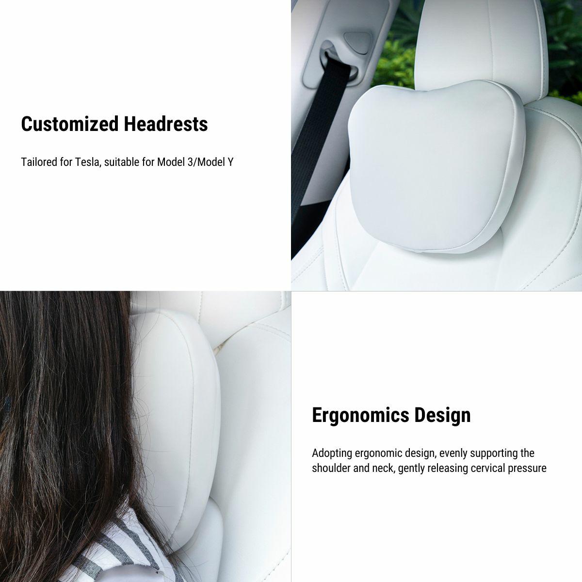 Headrest Pillow COMFORT for Tesla model 3 / Y – TESEVO