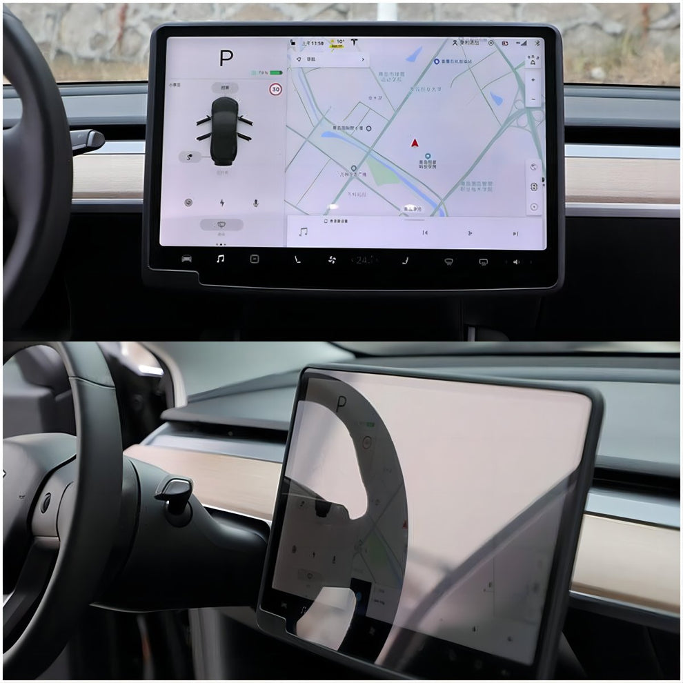 Silicone Central Screen Protector Frame for Tesla Model 3 / Y | Tesery ...