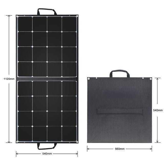 Solar Cell Folding Pack （100W） - Tesery Official Store