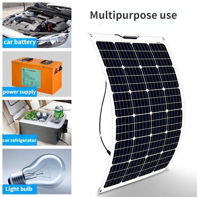 Solar panel （130W） - Tesery Official Store